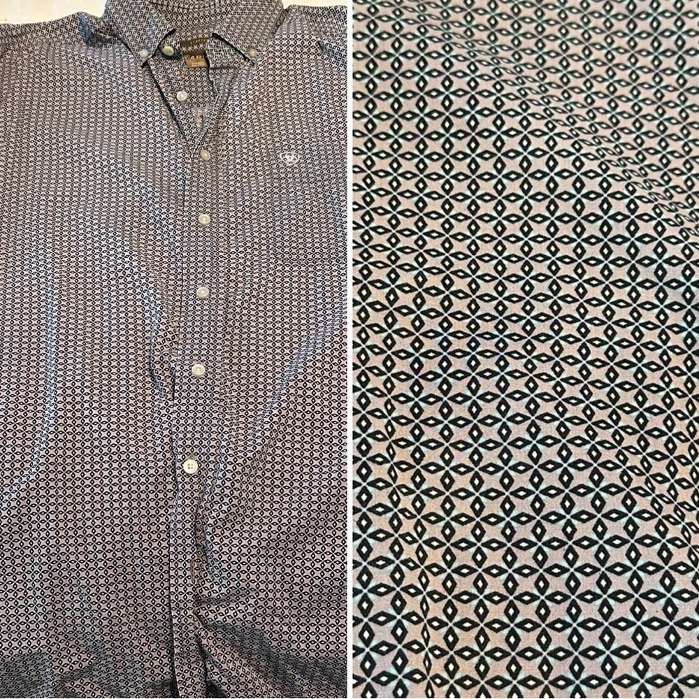 Cinch button down long sleeve